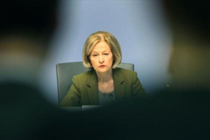 La presidenta del Mecanismo Único de Supervisión del Banco Central Europeo, Danièle Nouy.-AFP / DANIEL ROLAND