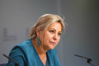 La vicepresidenta de la Junta de Castilla y León, Rosa Valdeón, comparece en rueda de prensa posterior al Consejo de Gobierno-Ical