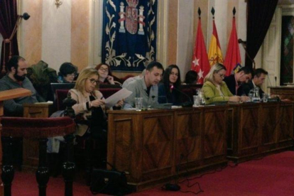 Diputados de Somos Alcalá en el pleno.-TWITTER / SOMOS ALCALÁ