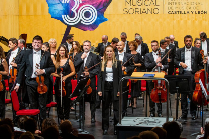 La Orquesta Sinfónica de CyL en el Otoño musical soriano. MARIO TEJEDOR (13)