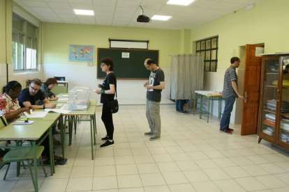 Jornada electoral en Ponferrada-ICAL