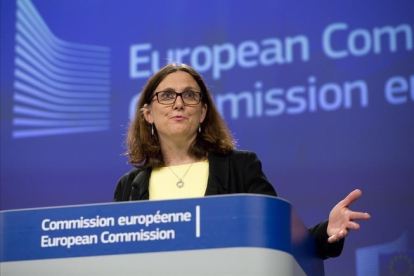 Cecilia Malmström, comisaria europea de Comercio.-AP / VIRGINIA MAYO