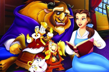 Imagen promocional de la película de animación de Disney 'La Bella y la Bestia'.-