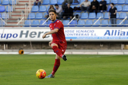 Jon Gaztañaga será una de las novedades en el once numantino en Tenerife.-DIEGO MAYOR
