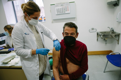 Vacunación en el Hospital Santa Bárbara. ICAL