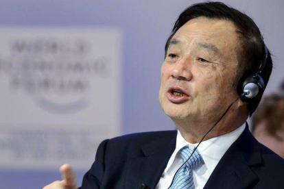 Ren Zhengfei, fundador de Huawei.-APF / FABRICE COFFRINI