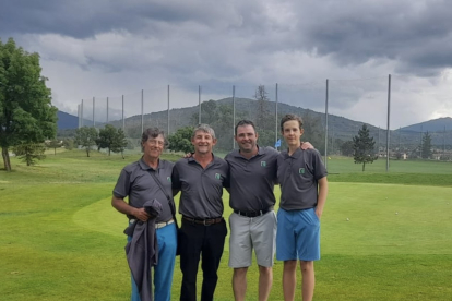 Equipo del Club de Golf Soria. HDS