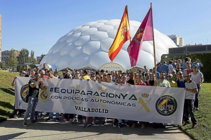 Manifestación celebrada en el mes de septiembre en Valladolid.-EL MUNDO