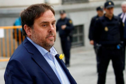 Oriol Junqueras, en noviembre del 2017.-JAVIER BARBANCHO (REUTERS)