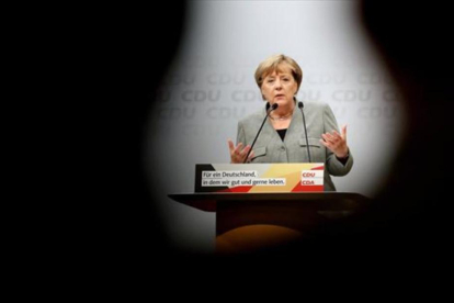 Angela Merkel.-EFE