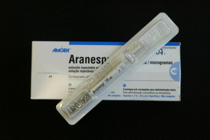 Aranesp, que hace unos años fue considerada como una variante de la EPO que, erróneamente, no se detectaba-EL PERIÓDICO