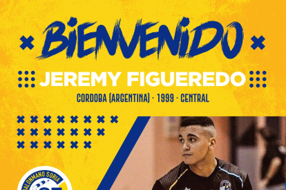Jeremy Figueredo llega para dirigir el juego de ataque del BM Soria.