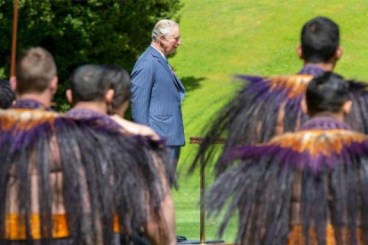 El príncipe Carlos de Inglaterra en Nueva Zelanda.-EFE