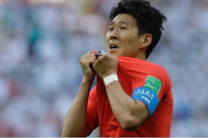 Heung-Min Son, durante el Mundial de Rusia. /-AP