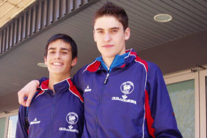 Miguel de la Torre y Saúl Martínez. -