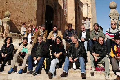 Miembros de las productoras y la Soria Film Commission.-SFC