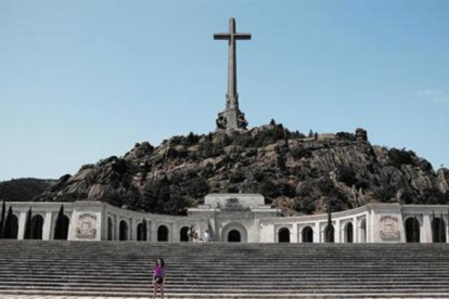 Entrada al Valle de los Caídos, en San Lorenzo de El Escorial-JOSE LUIS ROCA