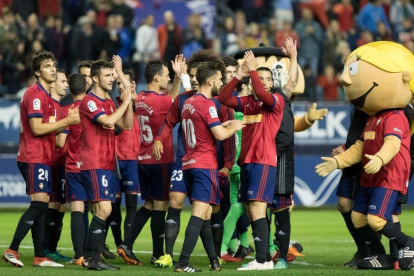 Jugadores de Osasuna.-/ OSASUNA