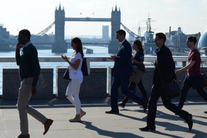 Imagen del Puente de la Torre de Londres.-AFP / DANIEL SORABJI