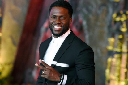 El actor y comediante Kevin Hart presentará los Oscar 2019.-JORDAN STRAUSS