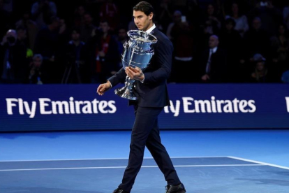 Rafael Nadal, el pasado domingo en Londres.-REUTERS / TONY O BRIEN