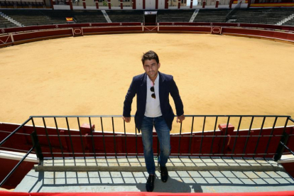 Antonio Sanz, nuevo gerente y socio en Vin Tauromaquia XXI, empresa que lleva la gerencia de la plaza de toros de Soria.-Álvaro Martínez