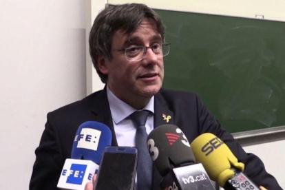 Puigdemont dice que recibiría a Arrimadas en Waterloo para charla cordial.-EFE