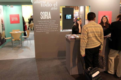 Expositor de Soria en Fitur. JUAN LÁZARO-