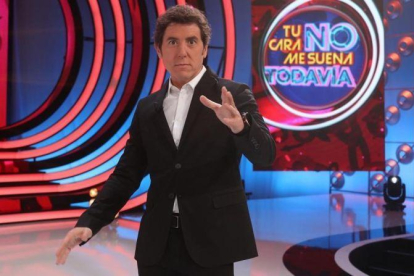Manel Fuentes, presentador del programa de Antena 3 'Tú cara no me suena todavía'.-JOSE IRUN