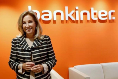 María Dolores Dancausa, primera ejecutiva de Bankinter-JUAN MANUEL PRATS