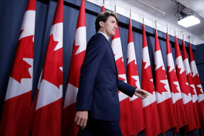 Justin Trudeau, primer ministro de Canadá.-REUTERS / CHRIS WATTIE