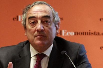Juan Rosell, presidente de la CEOE.-LUIS MILLAN