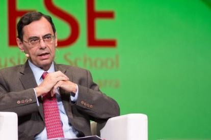 El director general del Banco Internacional de Pagos, Jaime Cauana, en un acto del IESE en Munich en octubre pasado.-