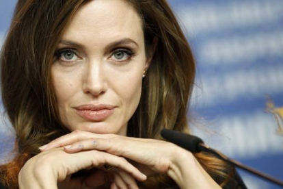 Angelina Jolie, en una conferencia de la Berlinale, en el 2012.  Angelina Jolie, en una conferencia de la Berlinale, en el 2012.-Foto:   Michael Sohn / AP