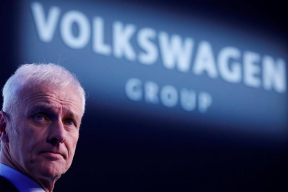 El presidente de Volkswagen, Matthias Müller.-/ REUTERS / DENIS BALIBOUSE