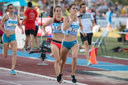 Marta Pérez realizó una carrera brillante para meterse en la final.-HDS