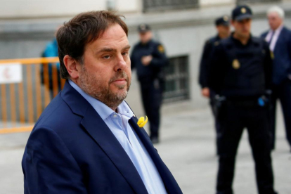 Oriol Junqueras, el pasado noviembre, en Madrid.-JAVIER BARBANCHO / REUTERS