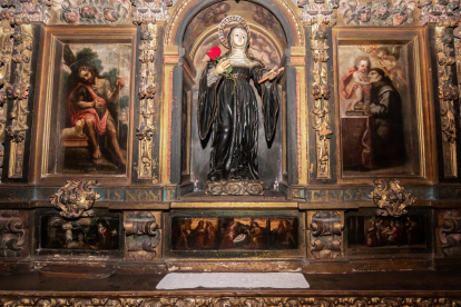 La talla sustraída estaba en la iglesia de San Juan de Rabanera.-G. MONTESEGURO