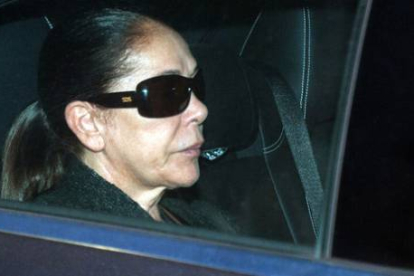 Isabel Pantoja, el 21 de noviembre, cuando ingresó en prisión.-Foto: AGENCIAS