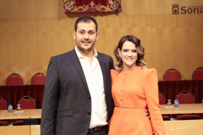 La Mayor. Cristina Benito y Carlos Corral.