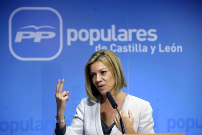 Intervención de la secretaria general del Partido Popular, María Dolores de Cospedal, en la reunión del Comité Ejecutivo del PP de Castilla y León-Ical