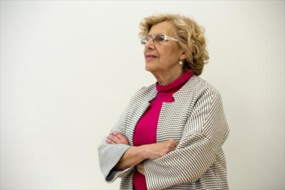Vilipendiada y amenazada 8La alcaldesa de Madrid, Manuela Carmena, el 19 de mayo del 2016.-JUAN MANUEL PRATS