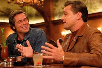 Brad Pitt y Leonardo DiCaprio en ’Érase una vez... en Hollywood’ de Quentin Tarantino.-