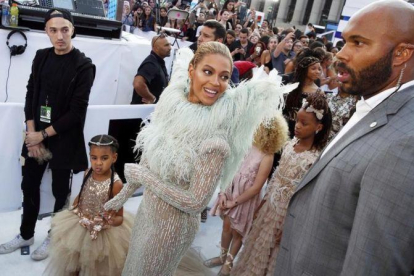 Beyoncé, a su llegada a los premios de la MTV, el pasado agosto.-REUTERS / LUCAS JACKSON