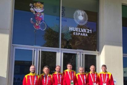 Los siete sorianos que jugaron el Mundial de Huelva. HDS