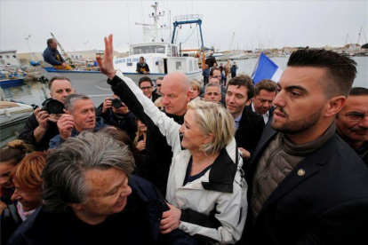La candidata de la extrema derecha a la Presidencia de Francia, Marine Le Pen.-REUTERS
