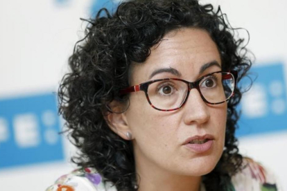 La portavoz de Junts pel Sí, Marta Rovira-ANDREU DALMAU