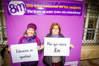 Las actividades de la mañana en el Día Internacional de la Mujer. MARIO TEJEDOR (11)