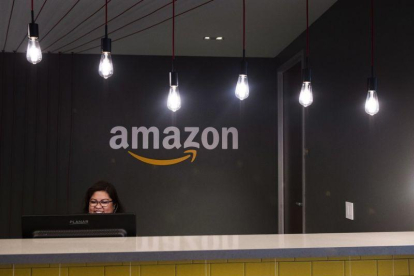 Las oficinas de Amazon, la empresa tecnológica líder en ventas por internet.-THE CANADIAN PRESS