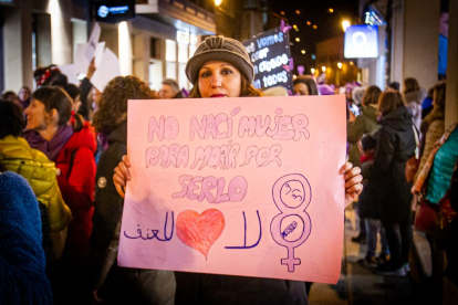 Manifestación del 8M Día Internacional de las Mujeres. MARIO TEJEDOR (6)